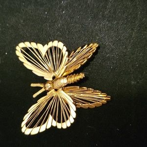 Monet Butterfly Pin/Brooch.